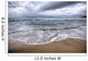 stormy beach Wall Mural
