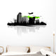 Urban Cityscape Wall Mural