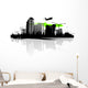 Urban Cityscape Wall Mural