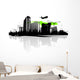 Urban Cityscape Wall Mural