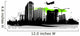 Urban Cityscape Wall Mural