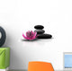Wellness Stones and Lotus Wall Decal