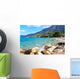 Adriatic Sea Coastline Wall Decal