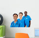 group of african american doctors Wall Mural