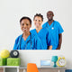 group of african american doctors Wall Mural