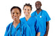 group of african american doctors Wall Mural