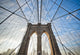 Upward Brooklyn Bridge