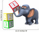 Elephant Counting Blocks Wall Decal