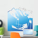 Skiingski Fahrenberge Wall Mural