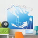 Skiingski Fahrenberge Wall Mural