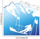 Skiingski Fahrenberge Wall Mural