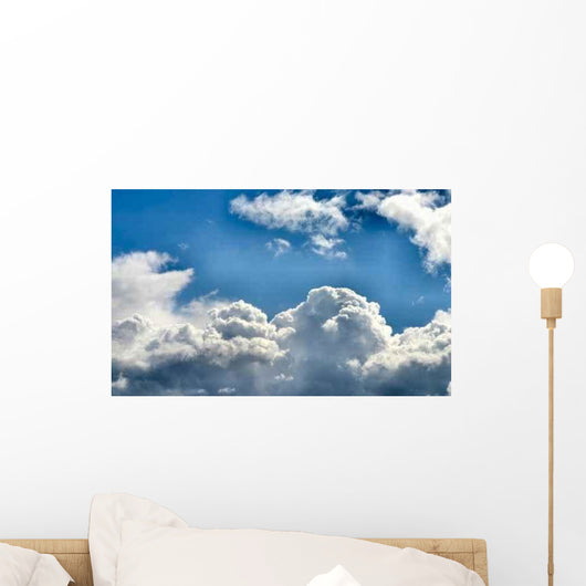 Cloudy Sky Wall Decal Design 2