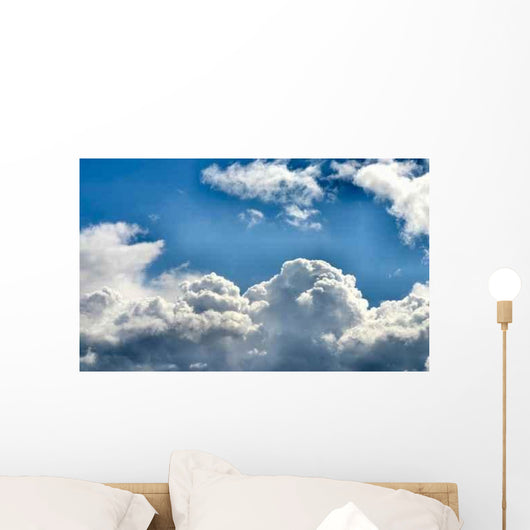 Cloudy Sky Wall Decal Design 2