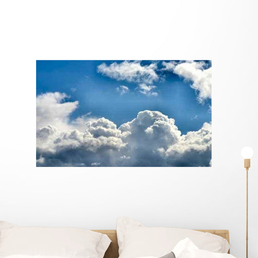 Cloudy Sky Wall Decal Design 2
