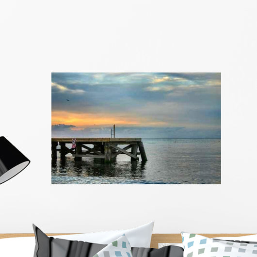 Evening Pier Wall Decal