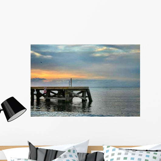 Evening Pier Wall Decal