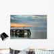 Evening Pier Wall Decal