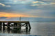 Evening Pier Wall Decal