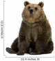 Female Brown Bear 8 Wall Decal
