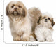 Mother Shih Tzu and Wall Decal