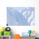 Backcountry Skiing In The Chugach Mountains In Late Winter Wall Mural