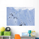 Backcountry Skiing In The Chugach Mountains In Late Winter Wall Mural