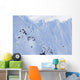 Backcountry Skiing In The Chugach Mountains In Late Winter Wall Mural