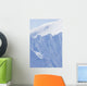 Backcountry Skiing In The Chugach Mountains In Late Winter Wall Mural