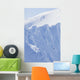 Backcountry Skiing In The Chugach Mountains In Late Winter Wall Mural