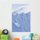 Backcountry Skiing In The Chugach Mountains In Late Winter Wall Mural