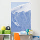 Backcountry Skiing In The Chugach Mountains In Late Winter Wall Mural