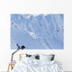 Backcountry Skiing In The Chugach Mountains In Late Winter Wall Mural