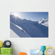 Backcountry Skiing In The Chugach Mountains In Late Winter Wall Mural