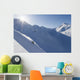 Backcountry Skiing In The Chugach Mountains In Late Winter Wall Mural