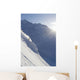 Backcountry Skiing In The Chugach Mountains In Late Winter Wall Mural