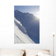Backcountry Skiing In The Chugach Mountains In Late Winter Wall Mural