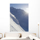 Backcountry Skiing In The Chugach Mountains In Late Winter Wall Mural