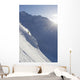 Backcountry Skiing In The Chugach Mountains In Late Winter Wall Mural