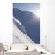 Backcountry Skiing In The Chugach Mountains In Late Winter Wall Mural