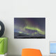 Aurora Borealis At Twilight Above Angelcomb Mountain Wall Mural