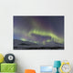 Aurora Borealis At Twilight Above Angelcomb Mountain Wall Mural