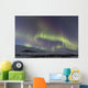 Aurora Borealis At Twilight Above Angelcomb Mountain Wall Mural
