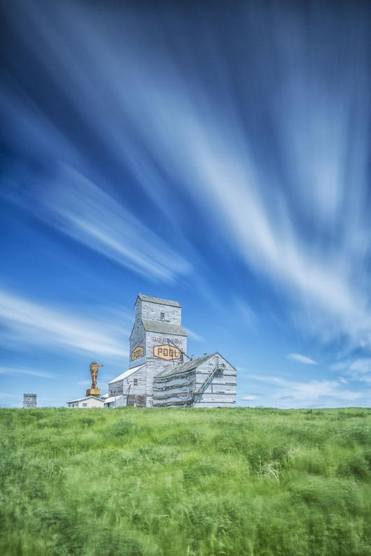 Old Grain Elevator Wall Mural