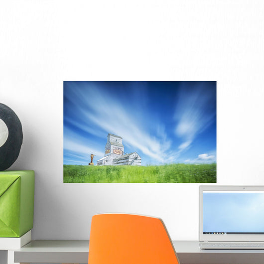 Old Grain Elevator Wall Mural