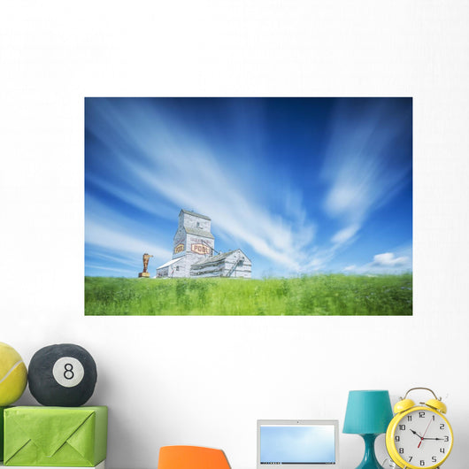 Old Grain Elevator Wall Mural