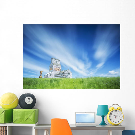 Old Grain Elevator Wall Mural