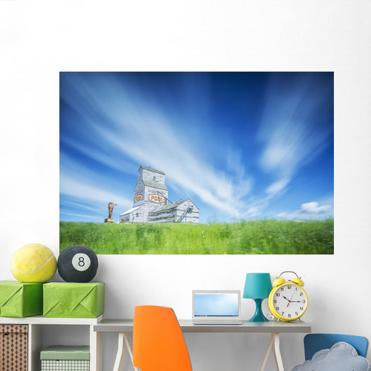 Old Grain Elevator Wall Mural