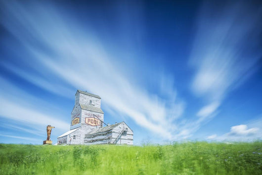 Old Grain Elevator Wall Mural