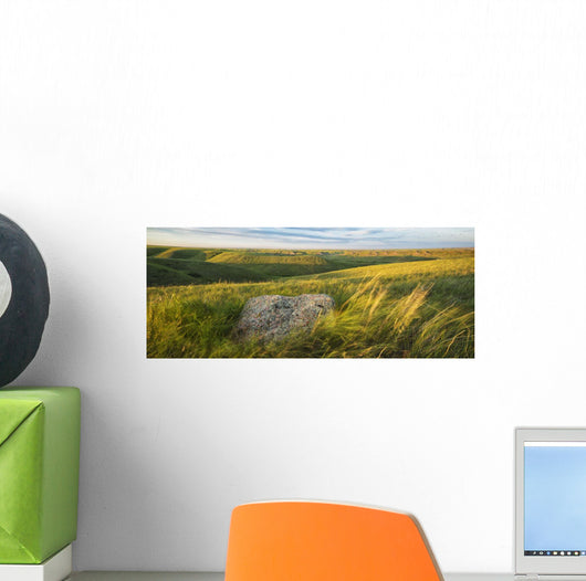 Sunset over Coulees and Wall Decal