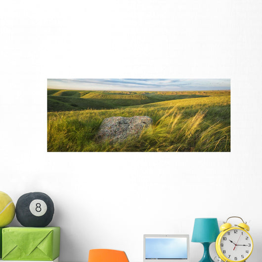 Sunset over Coulees and Wall Decal